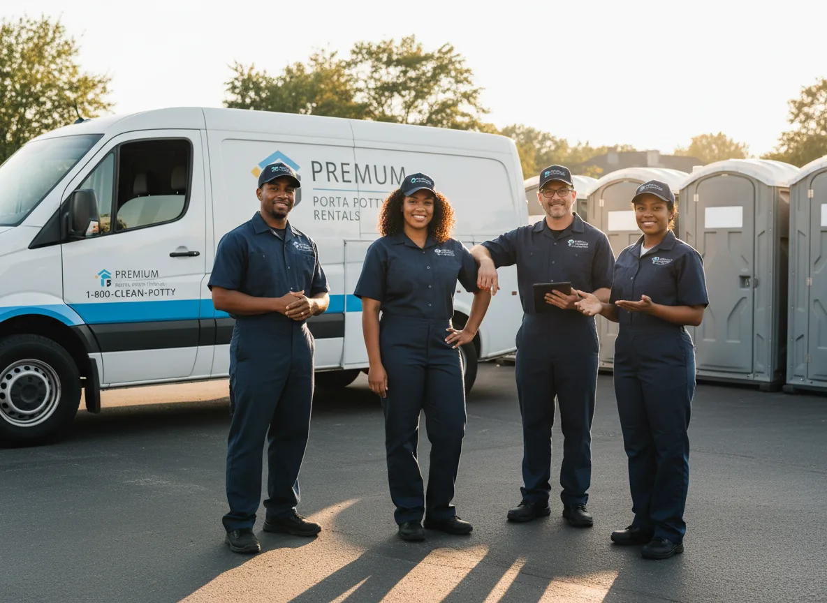 VIP Portable Toilets company in Cooks, MI